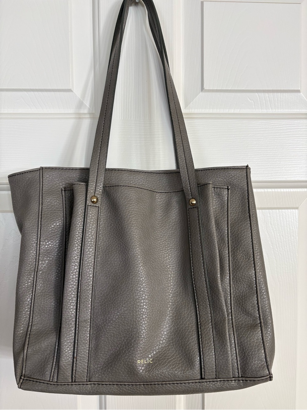 Relic by Fossil “Bailey” Double Shoulder Grey Bag